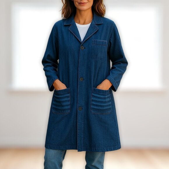 Rare Levi's Made & Crafted Women Barn Jacket Sz 4 Japanese Denim Josh Peskowitz - Picture 1 of 16